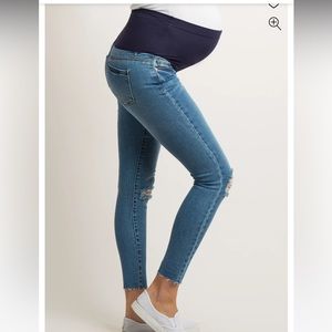 Pink Blush maternity jeans